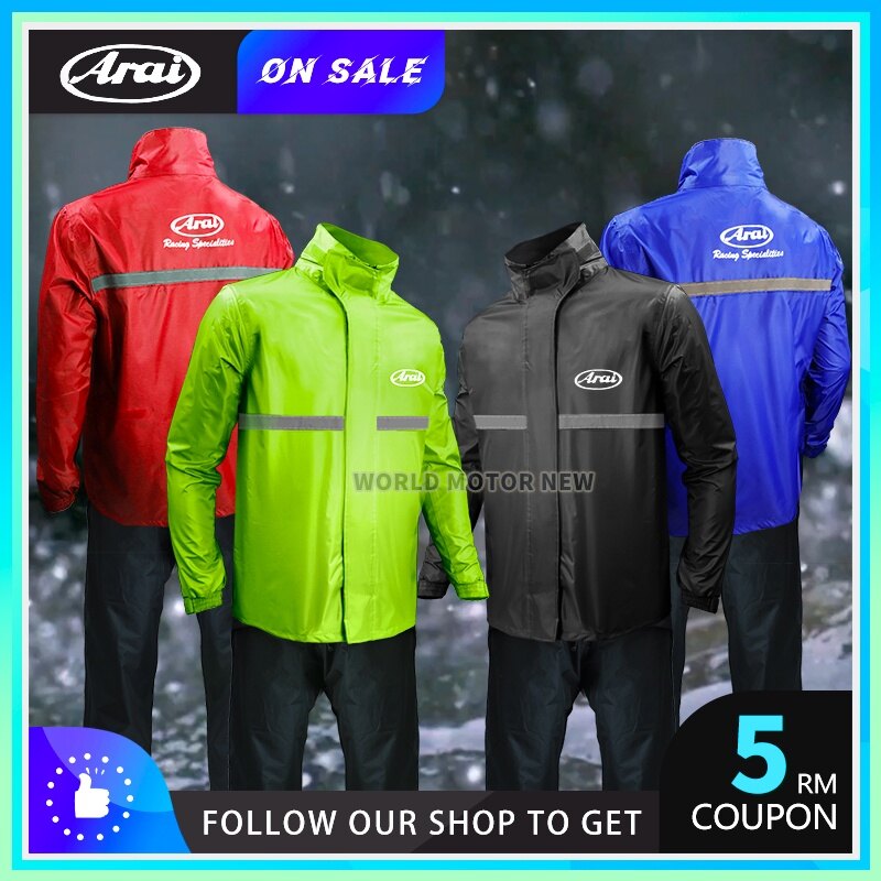 Arai R03 Raincoat Original Motor Rain 