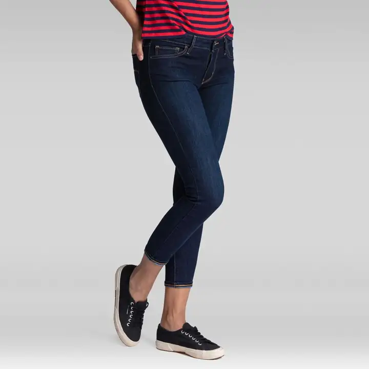 levi's 711 ankle skinny jeans