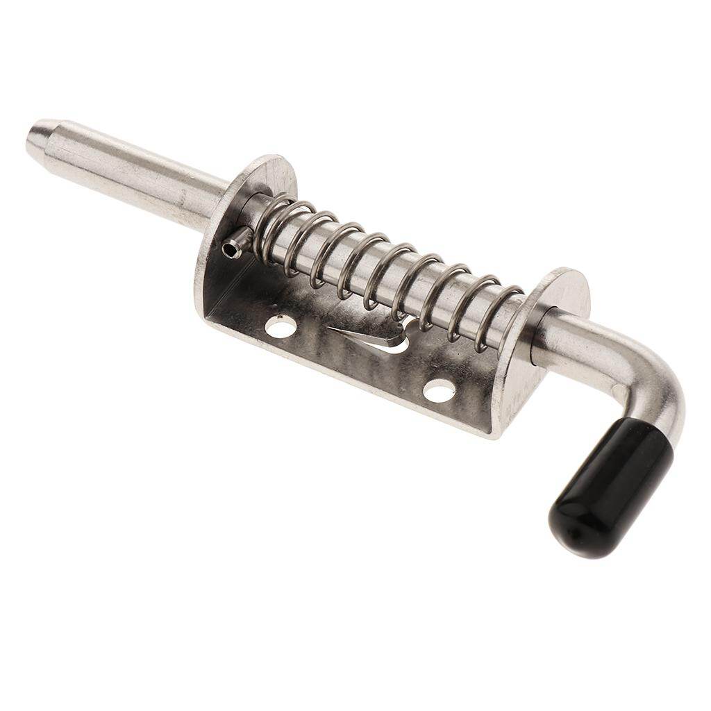 Baoblaze Spring Latch Barrel Bolt Spring Loaded Latch Durable to Use 10mm