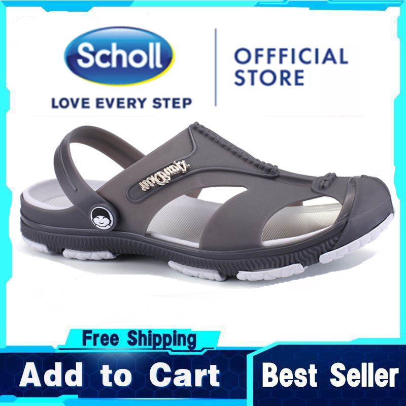 Scholl shoes men scholl men's shoes scholl sandal men scholl sandal men Scholl Kasut Scholl Slides man Scholl men sandals flip flops sandals men Scholl slipper men beach Slippers - AS