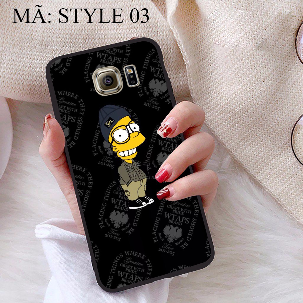 Ốp lưng Samsung S6 viền dẻo TPU BST Phong cách
