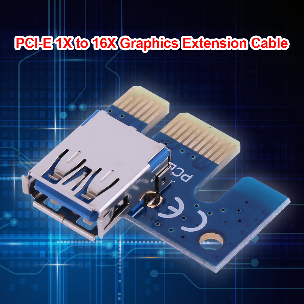 PCIe X1 Adapter PCI E 1X to USB 3.0 Female for PCI Express Riser Mining
