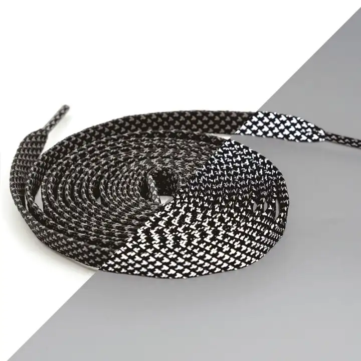 120cm Reflective Night Elastic Running Double Sided Flat Design