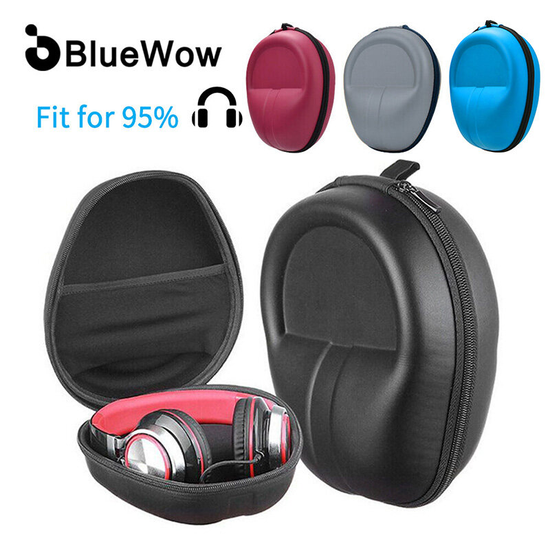 Hộp Tai Nghe Bluewow S12, Hộp Đựng Tai Nghe Du Lịch Thay Thế Bảo Vệ Vỏ Cứng, Có Thể Gập Lại