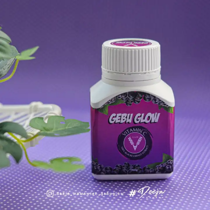4 Gebu Glow Vitamin C By Wawawien Beaute Geboo Vita C Glow Free Gift 100g X 4 Lazada
