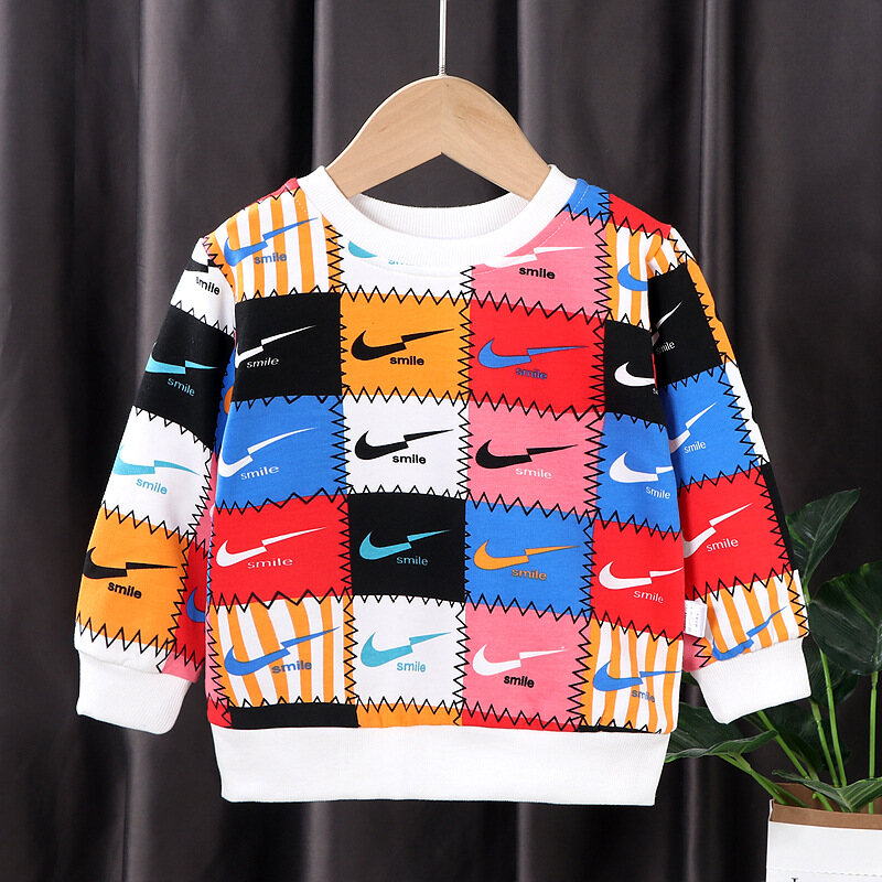 Children's Hoodie Autumn Boys and Girls' Pullover