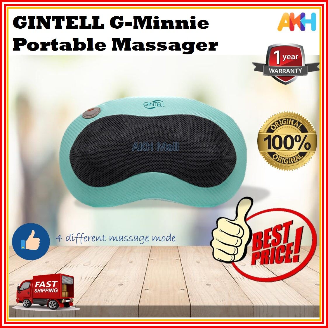 Gintell 2025 neck massager