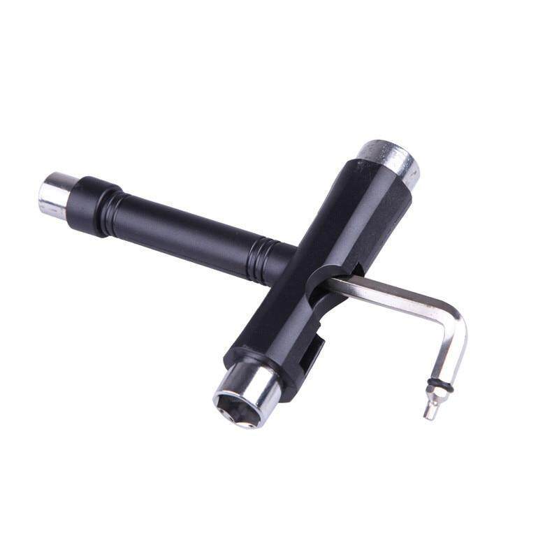 1 Chiếc 2019 Mới Mini Xe Trượt Ván Trượt Longboard Dụng Cụ T Loại Xe Trượt Scooter Công Cụ Đá Xe Tay Ga Mini L Bộ Cờ Lê chất Lượng Cao