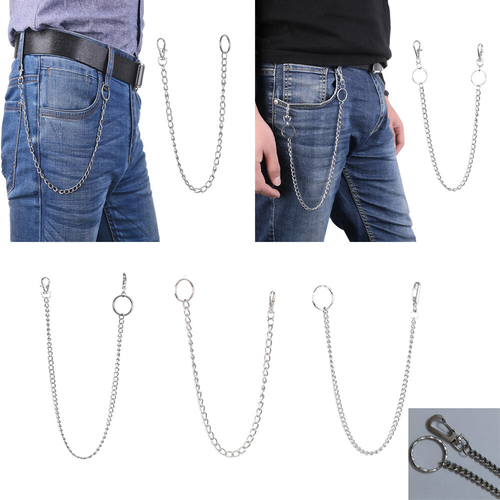 Key Chains Clip Hip Hop Jewelry Wallet Chain Belt Biker Link Pants KeyChain