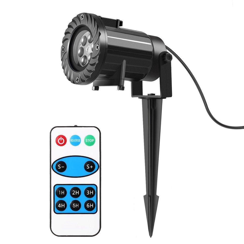 Doanh Số Bán Chạy nhất LED Cảnh Quan Máy Chiếu Đèn SÓNG RF RC Điểm Nhấn cho Trang Trí Tiệc Giáng Sinh