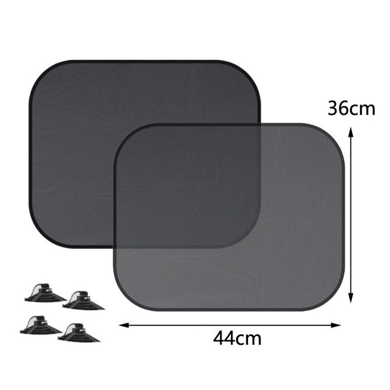 5PCS Car Sun Shade UV Protection Car Curtain Car Window Sunshade Side Window Mesh Cover Sun Visor For Car Trunk RV Travel Supply