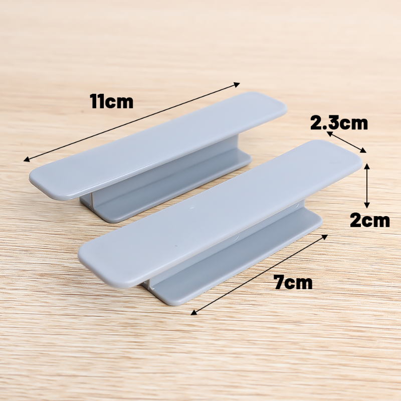 2 cái tự dính tay cầm cửa trượt đa mục đích ngăn kéo và cửa sổ phụ trợ tay nắm cửa ABS tay nắm cửa tủ nhà bếp