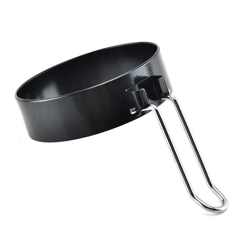 SHOOTHE Eggs Frying Mould Nonstick Pancake Molds Egg Cooker Round Shape Fried Egg Mold Kitchen Accessories Stainless Steel Handle Cooking Tool