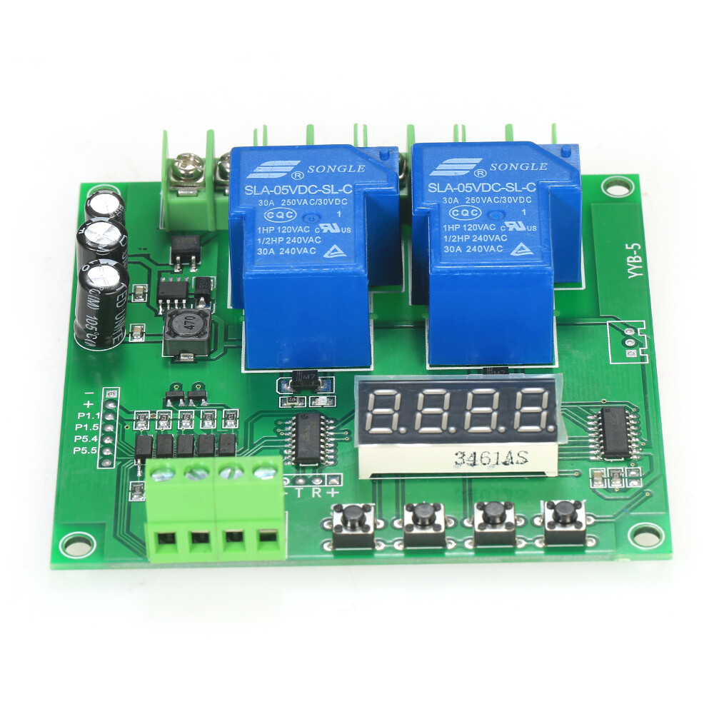 2-channel Motor Driver Board Board 30a Led Relay Module For Arduino Raspberry Pi 12v/24v