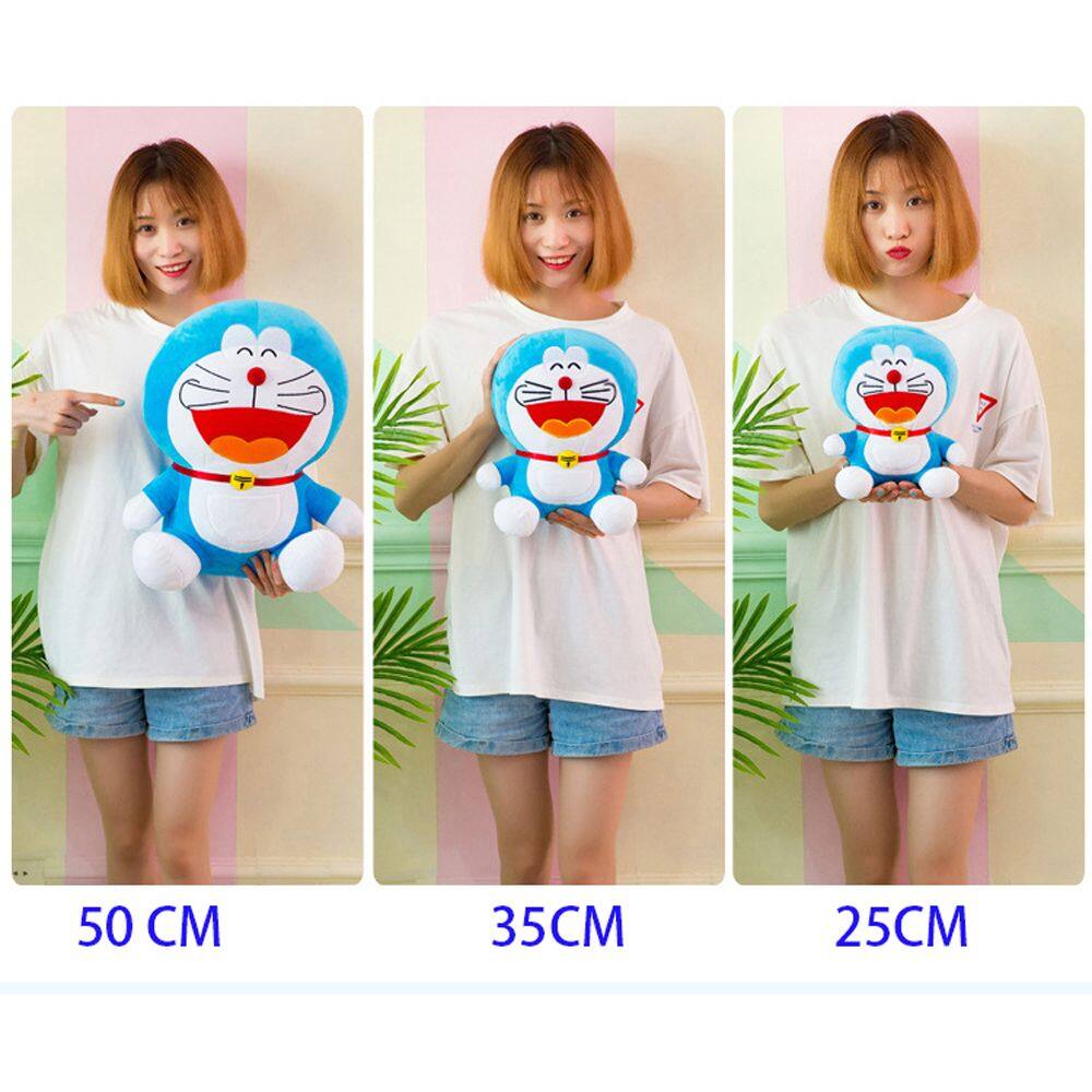 Tedfd Quà Tặng Sinh Nhật Kawaii 25/35/50Cm Búp Bê Mèo Động Vật Mềm Cho Bạn Gái Doraemon Đồ Chơi Nhồi Bông Doraemon Đồ Chơi Nhồi Bông Nhân Vật Anime Búp Bê Nhồi Bông