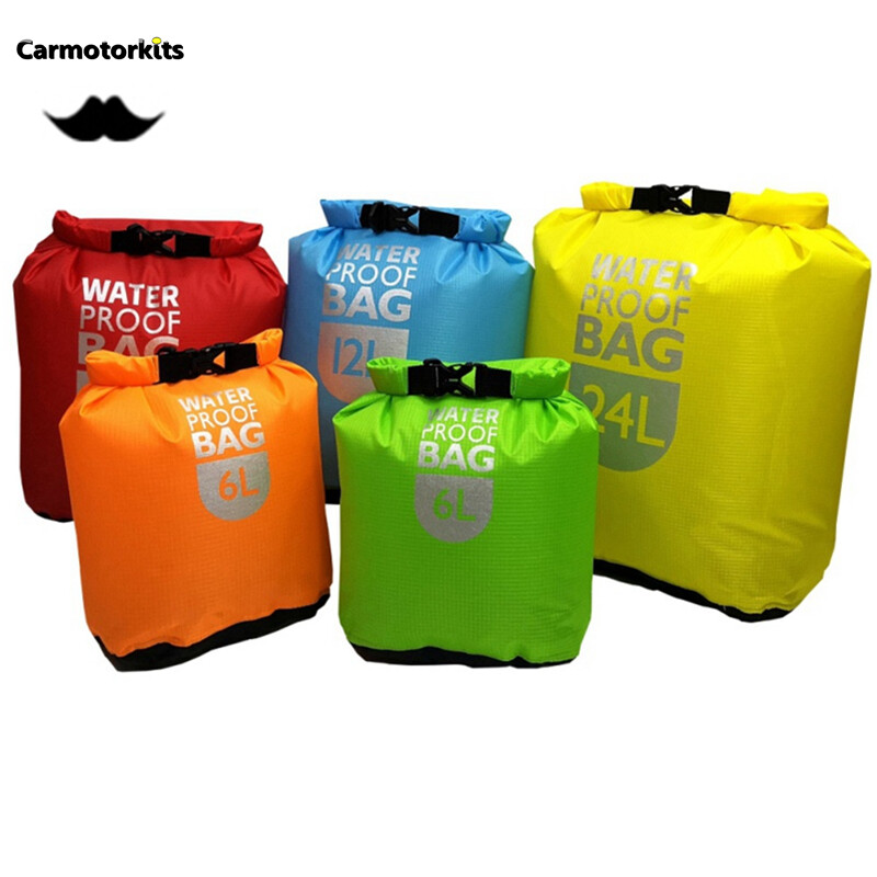 [COD] Waterproof Dry Bag Pack Swimming Rafting Kayaking River Trekking Floating Sailing Canoing Boating Water Resistance Dry Sacks