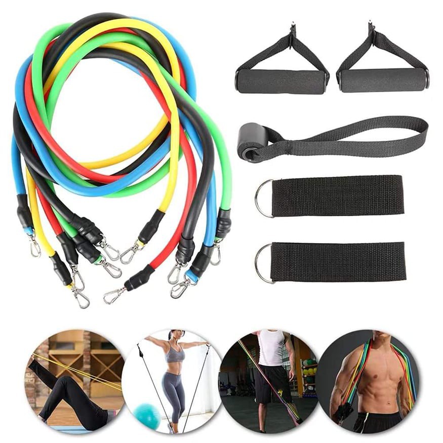 [HCM]Bộ 5 Dây Tập Gym Ngũ Sắc