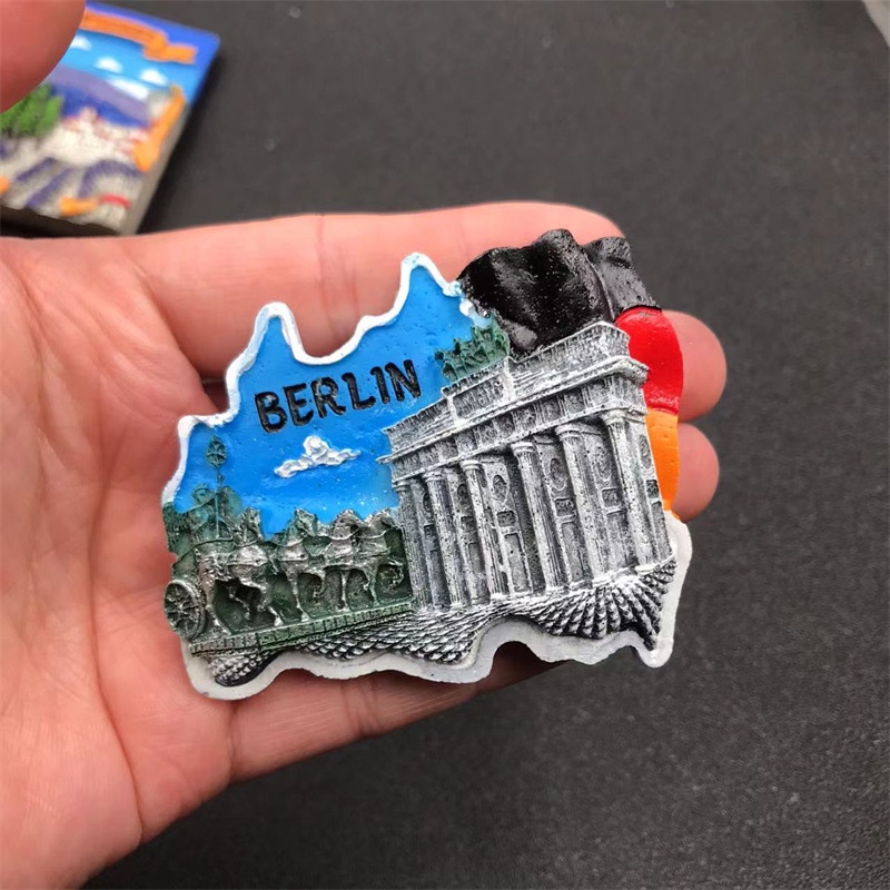 Fridge Magnet Australia Maple Leaf Usa Germany Berlin France Provence