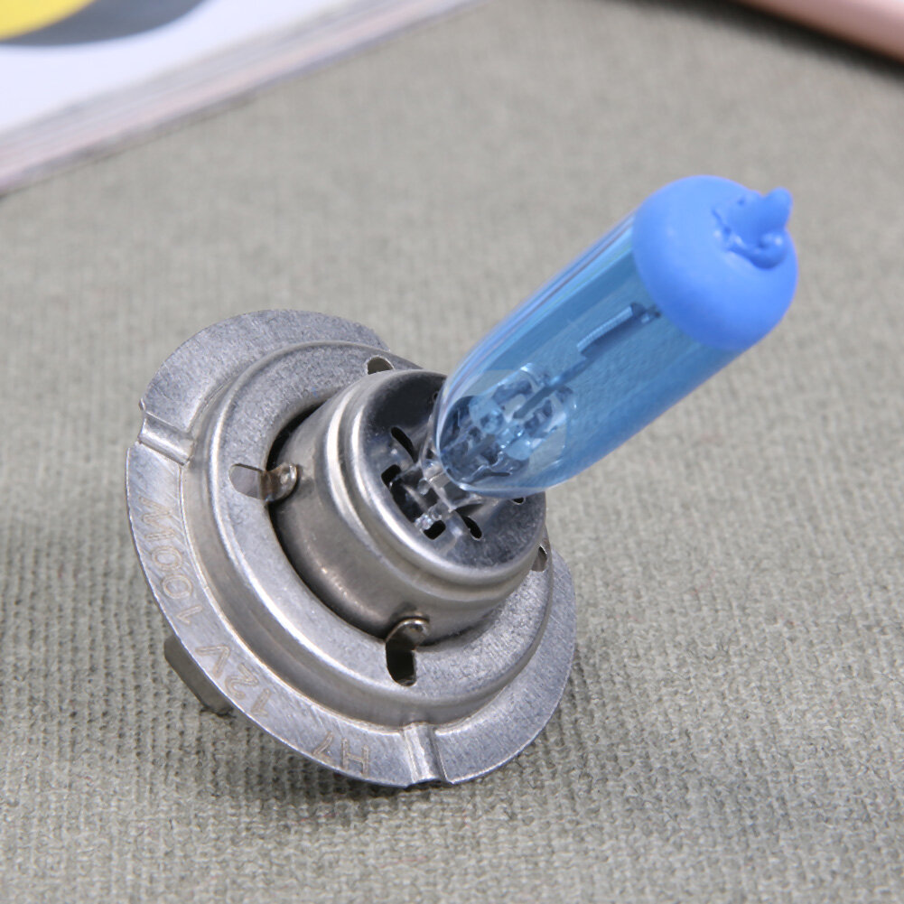 1 Chiếc Đèn Pha Ô Tô Siêu Trắng H7 55W 6000K Bóng Đèn Halogen Thay Thế
