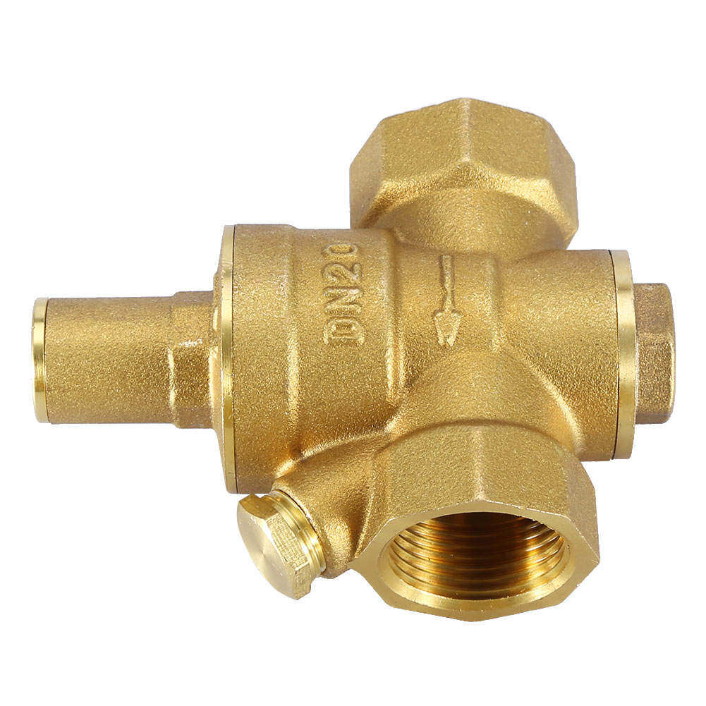 Zonejoy Giảm Áp Van Chasoee DN20 3/4 Có Thể Điều Chỉnh Nước Giảm Áp Van Bộ Điều Chỉnh 1.6MPa
