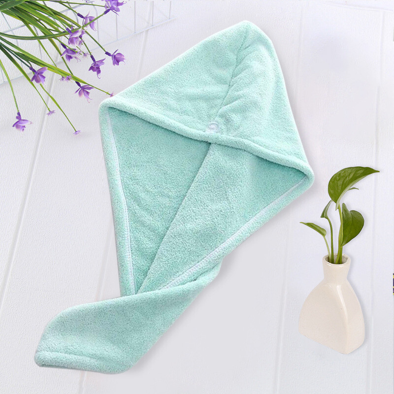 Dry Hair Towel Quick-drying Hair Towel Women's Shower Cap Absorbent Dry Hair Dry Hair Cap Fluffy Water Absorption Strong Water