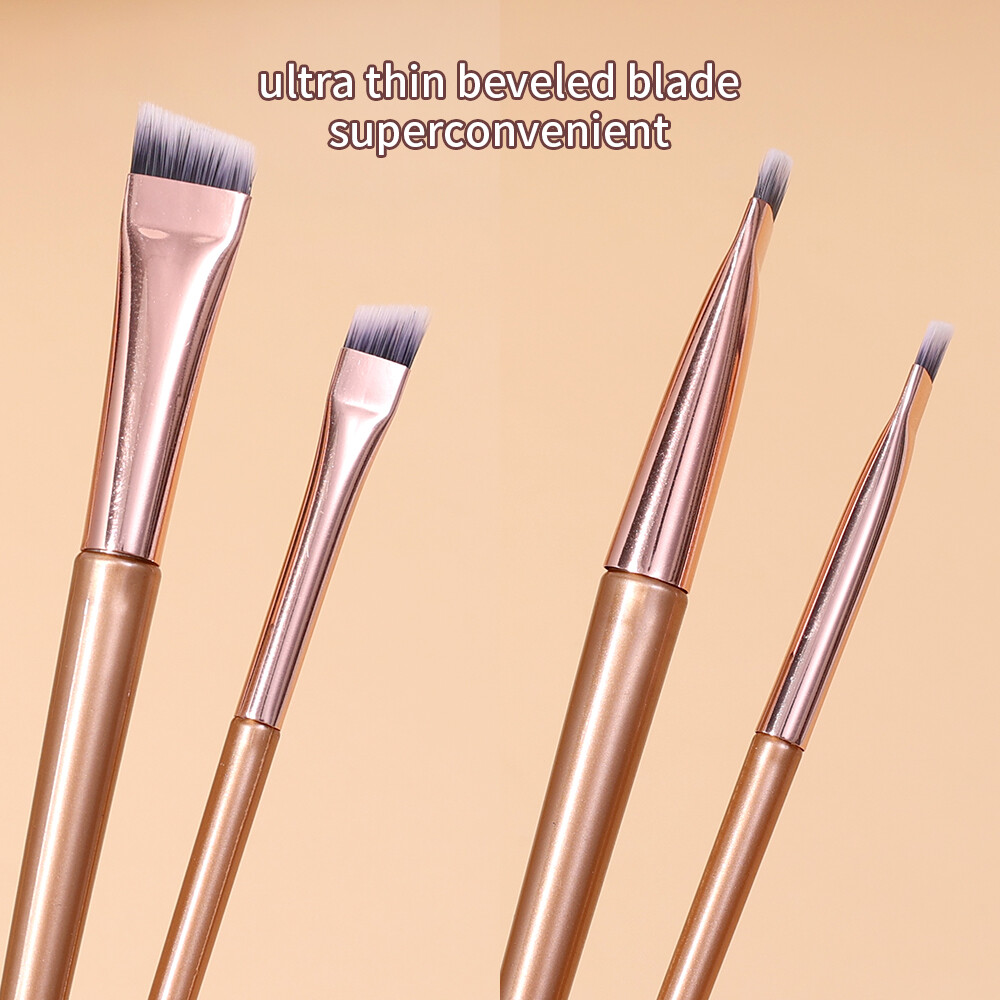 Siêu mỏng Cọ kẻ mắt chính xác làm săn chắc cọ chải lông mày mịn