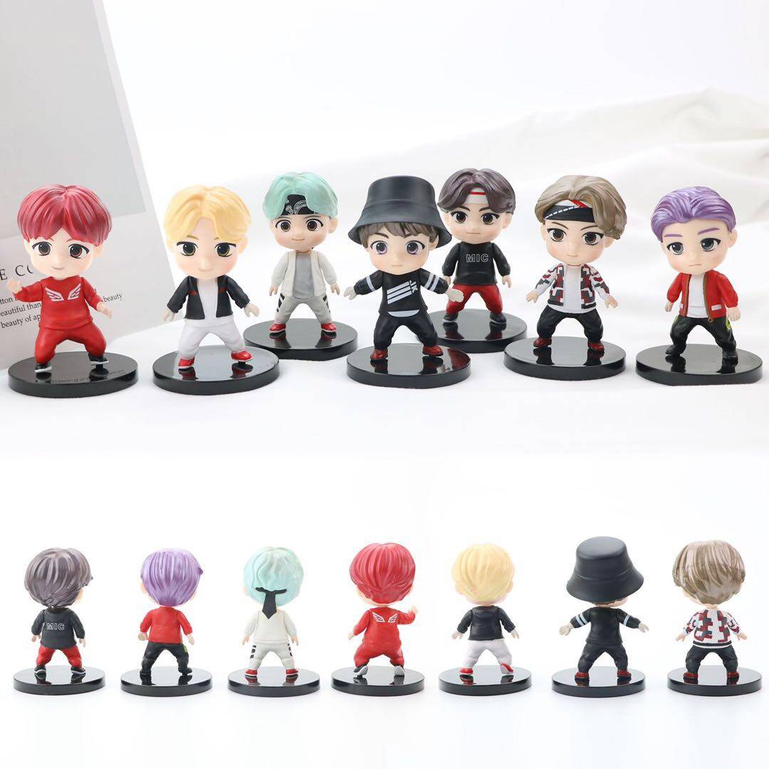 BTS Tinytan 7 pcs Standing Mini Figures Bangtan Boys Merchandise Figurines Jin Jimin Jungkook Rm Suga J-hope V Korean Pop | Lazada BTS Tinytan 7 pcs Standing Mini Figures Bangtan Boys Merchandise Figurines Jin Jimin Jungkook Rm Suga J-hope V Korean Pop | Lazada