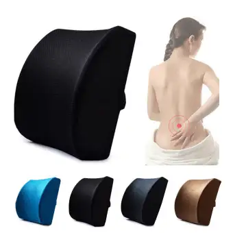 Huiwnsqs Memory Cotton Cushion Lower Back Pain Cushion Lumbar