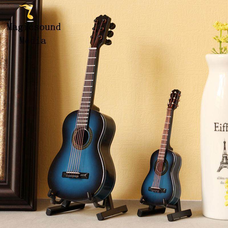 Mini Guitar Miniature Model Classical Guitar Miniature Wooden Mini Musical Instrument Model Collection Malaysia