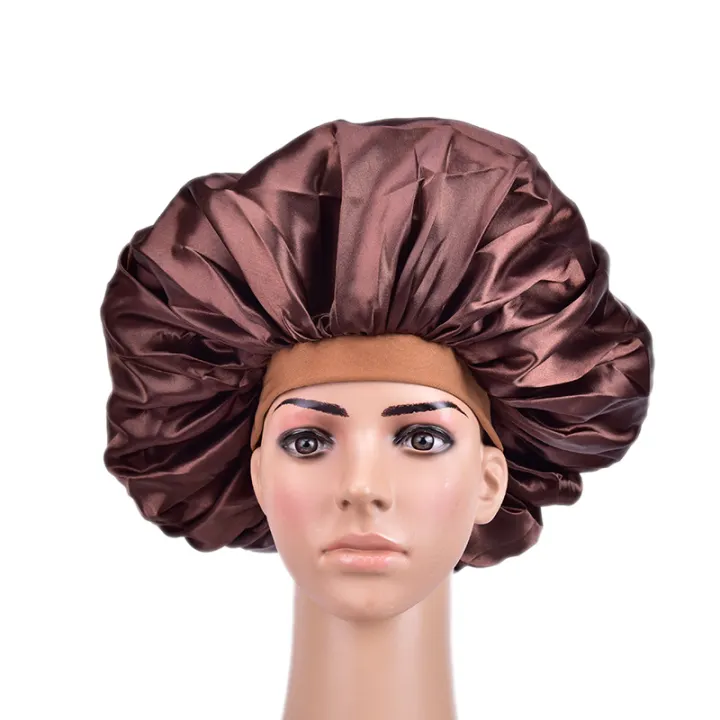 satin shower cap