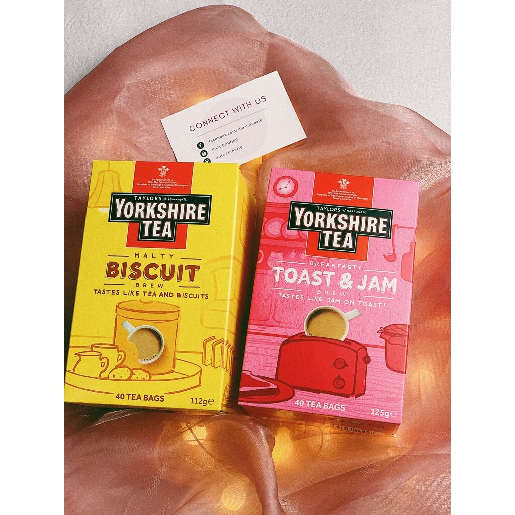 Set Trà Yorkshire Biscuit & Toast Jam