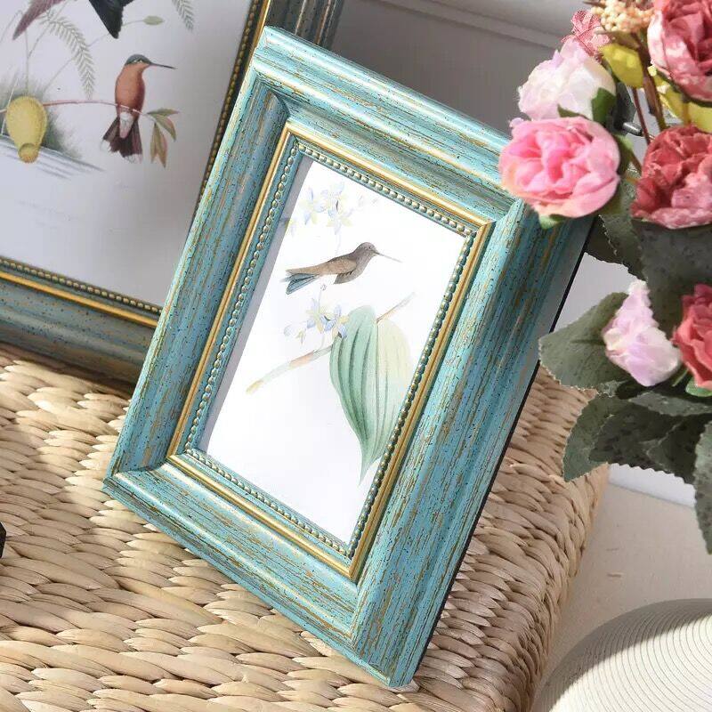 European Style Frame For Family Photos Office Desktop Picture Frame Vintage Photo Frame For Home Decoration Gift Table Ornament