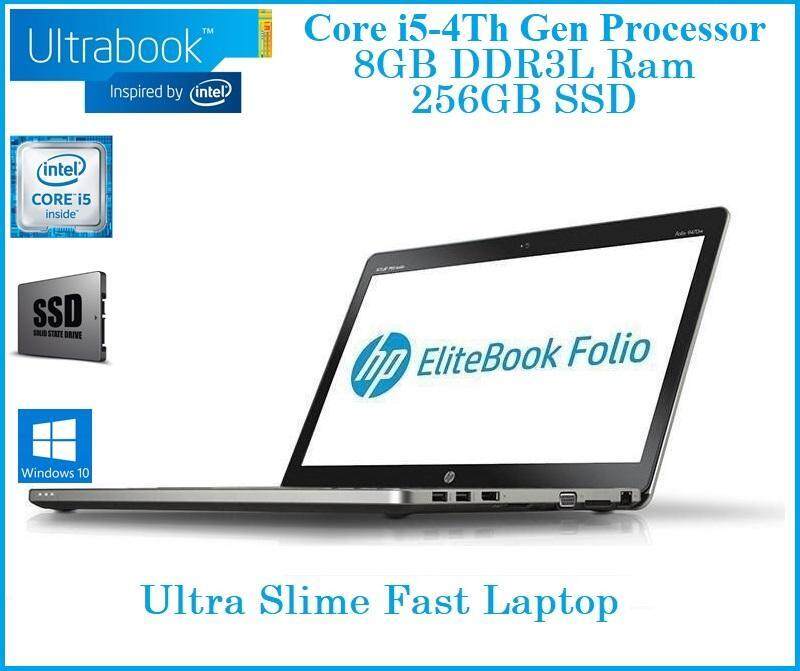 REFURBISHED HP Elitebook Folio 9480m / Core i5-4th Gen v-Pro / 8GB RAM / 256GB SSD / Ultrabook Slim-Edition Malaysia