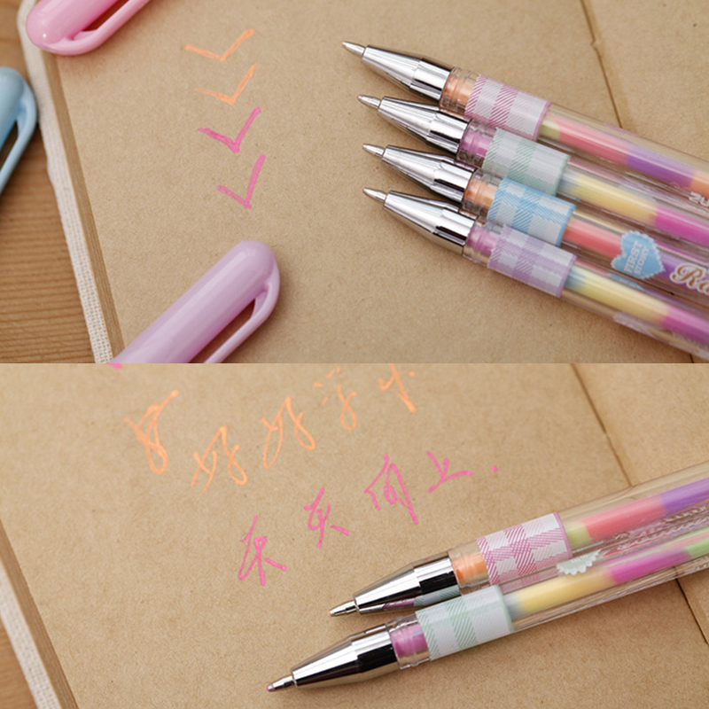 1 Piece Color changing fluorescent pen Student marker Painting Highlighter