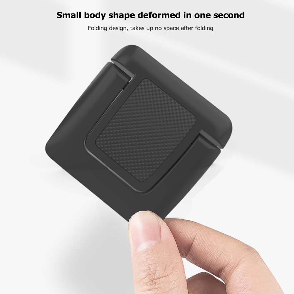 Portable Mini Laptop Invisible Stand Plastic Foldable Notebook Holder Riser