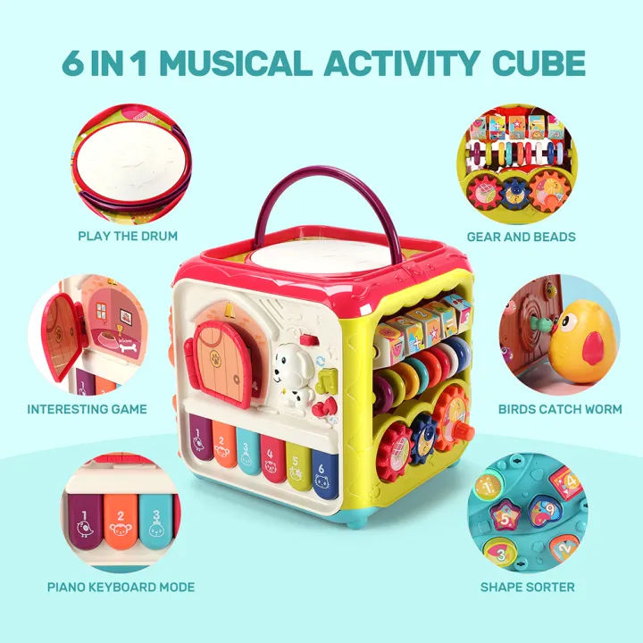 baby learning cube