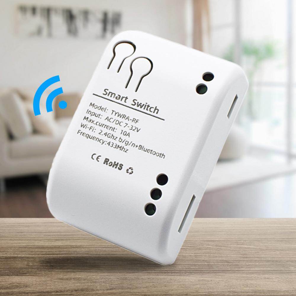 Tuya Công Tắc Wifi một cách tự khóa ứng dụng mô-đun rơle điều khiển từ xa 2200W/10A Phụ kiện cho Alexa Google nhà