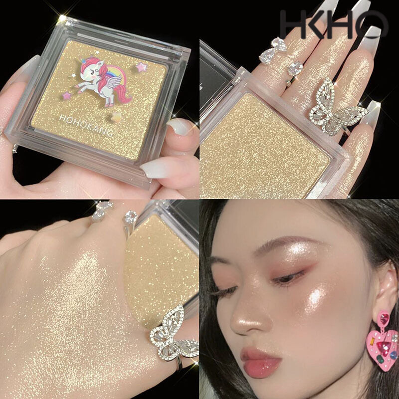 HKHO High-gloss Trimming Plate Glitter Powder Face Brightening Fine Glitter Eyeshadow