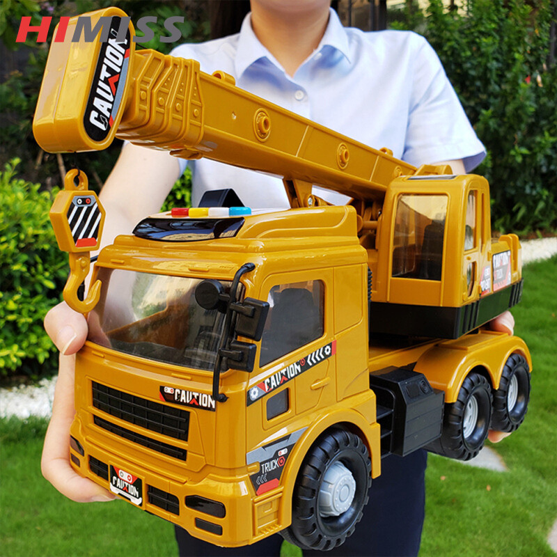 HIMISS Christmas gifts Children Car Toy Inertia Large Engineering Vehicle Simulation Excavator Model