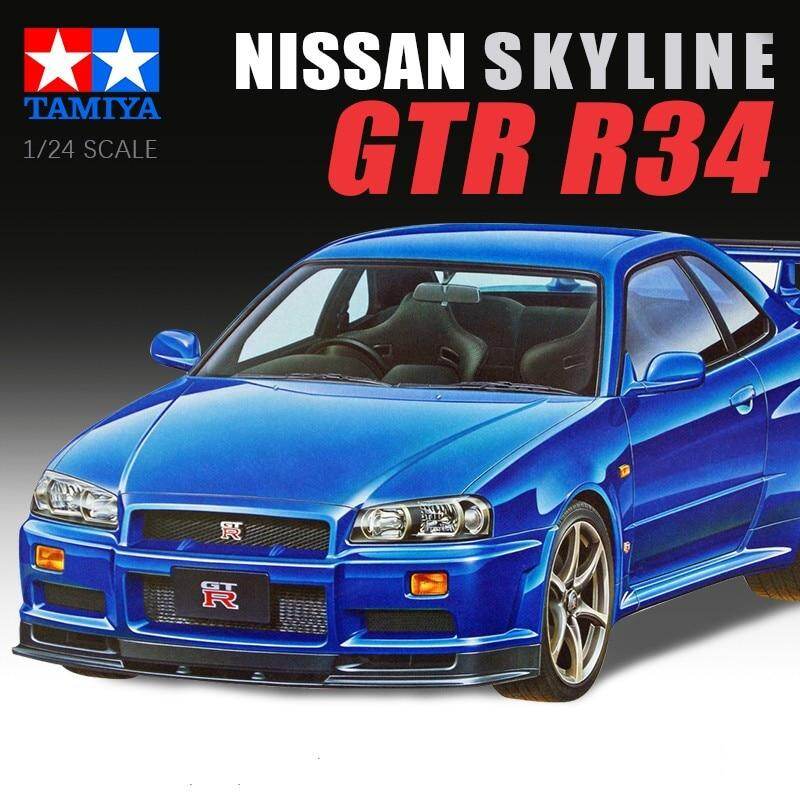 Mp Hobby 1 24 Scale Nissan Skyline Gt R R34 Assembly Car Model Building Kits Tamiya Lazada Singapore