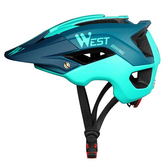 WEST BIKING CE Mountain Bike Helmet Bike MTB Road Racing Foray Fraction Cycle Carbon Helmet Riding Equipment Visor Bicycle Adults Helmets