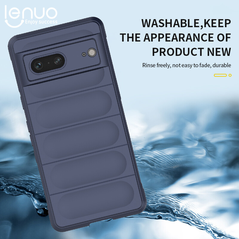 Lenuo phantom shield phone case for google pixel 8 pro pixel 7a 6a 7 pro soft silicone tpu shockproof cover