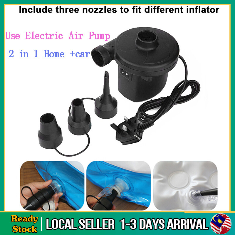 Portable Air Pump AC Electric Inflating And Deflating Pool Bed Mattress