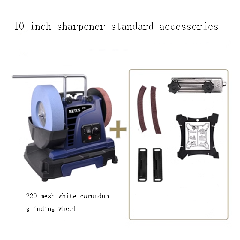 H10 10inch Lowspeed Watercooled Knife Sharpener 200W Household Small