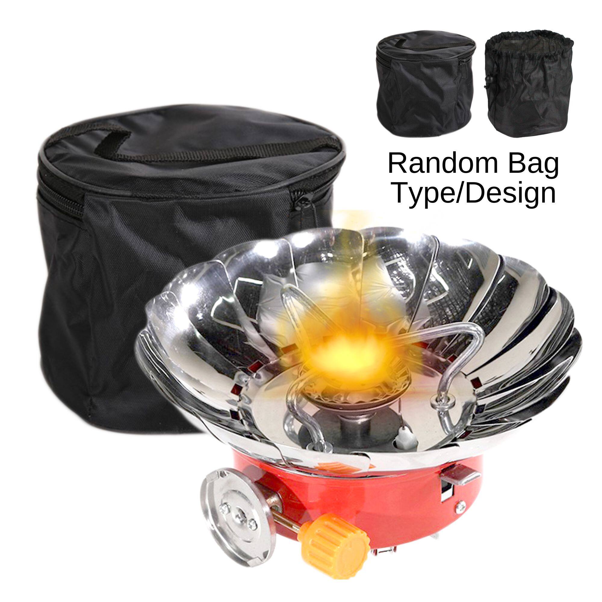 FIRE GIANTS K202 Portable Mini Gas Stove Camping Stove Burner Portable Card Type Stove Outdoor