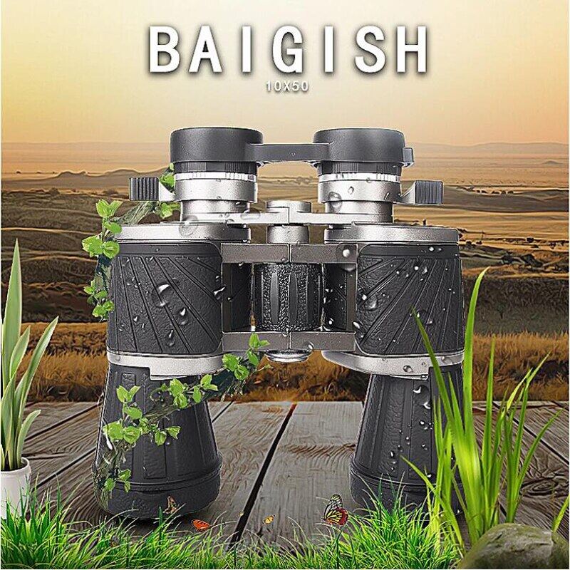 Baigish Ống Nhòm Nga 10X50 Kính Viễn Vọng Quan Sát Ban Đêm Lll Quân Sự
