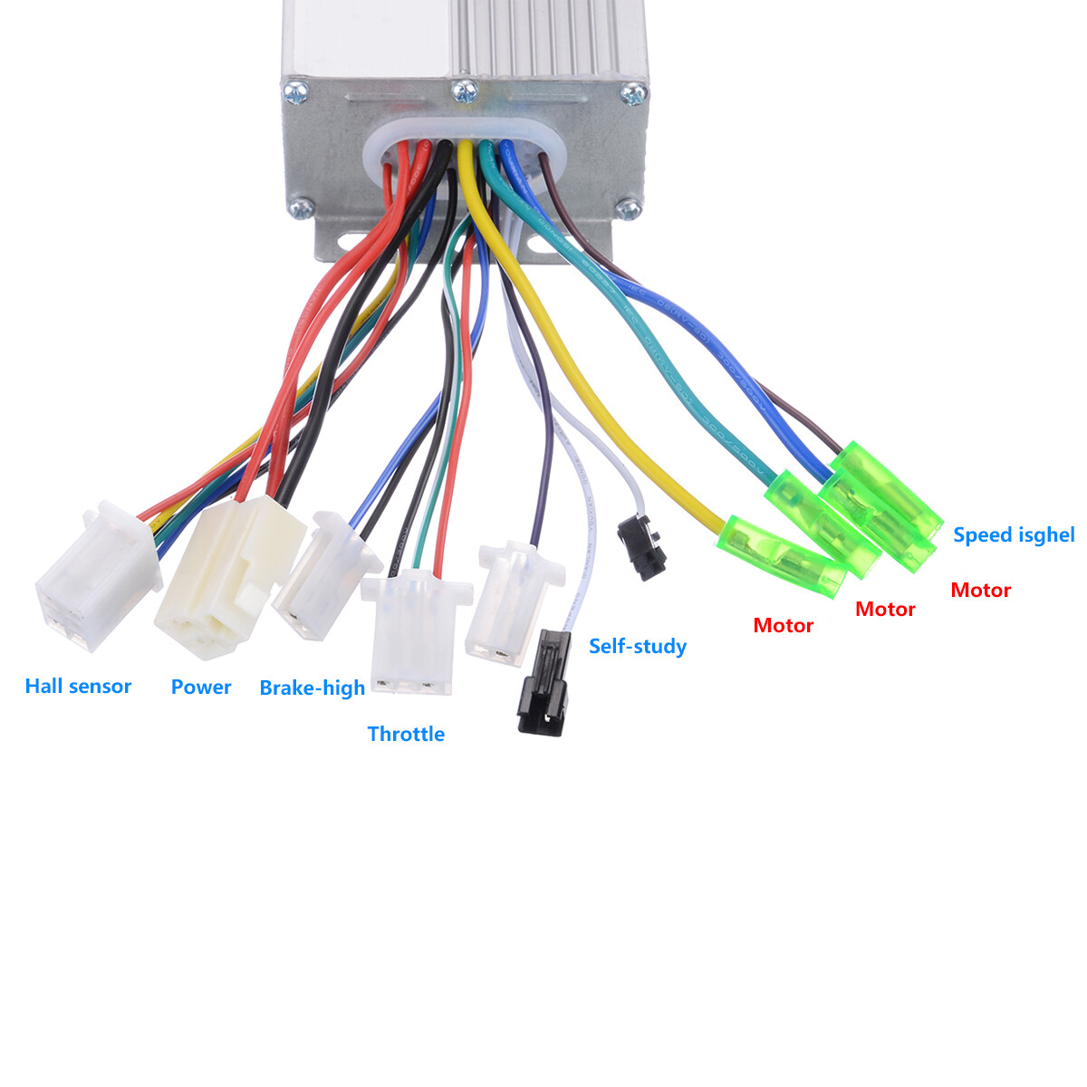 Boakli 1pcs new 36v/48v 350w electric bicycle e-bike scooter brushless dc motor controller