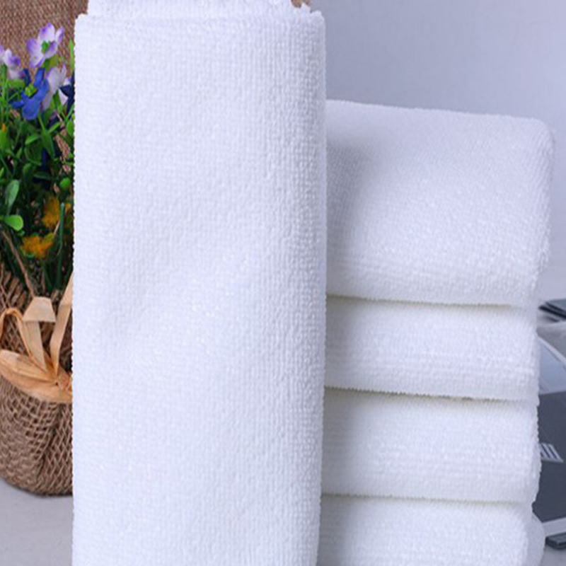 Family Flower Flash Sale 1pc White Cotton Bath Towel Beauty Sheet Foot Massage Sauna Shower Towels