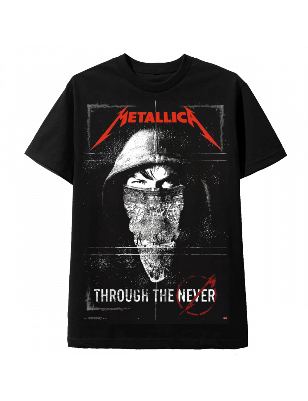 metallica never t shirt