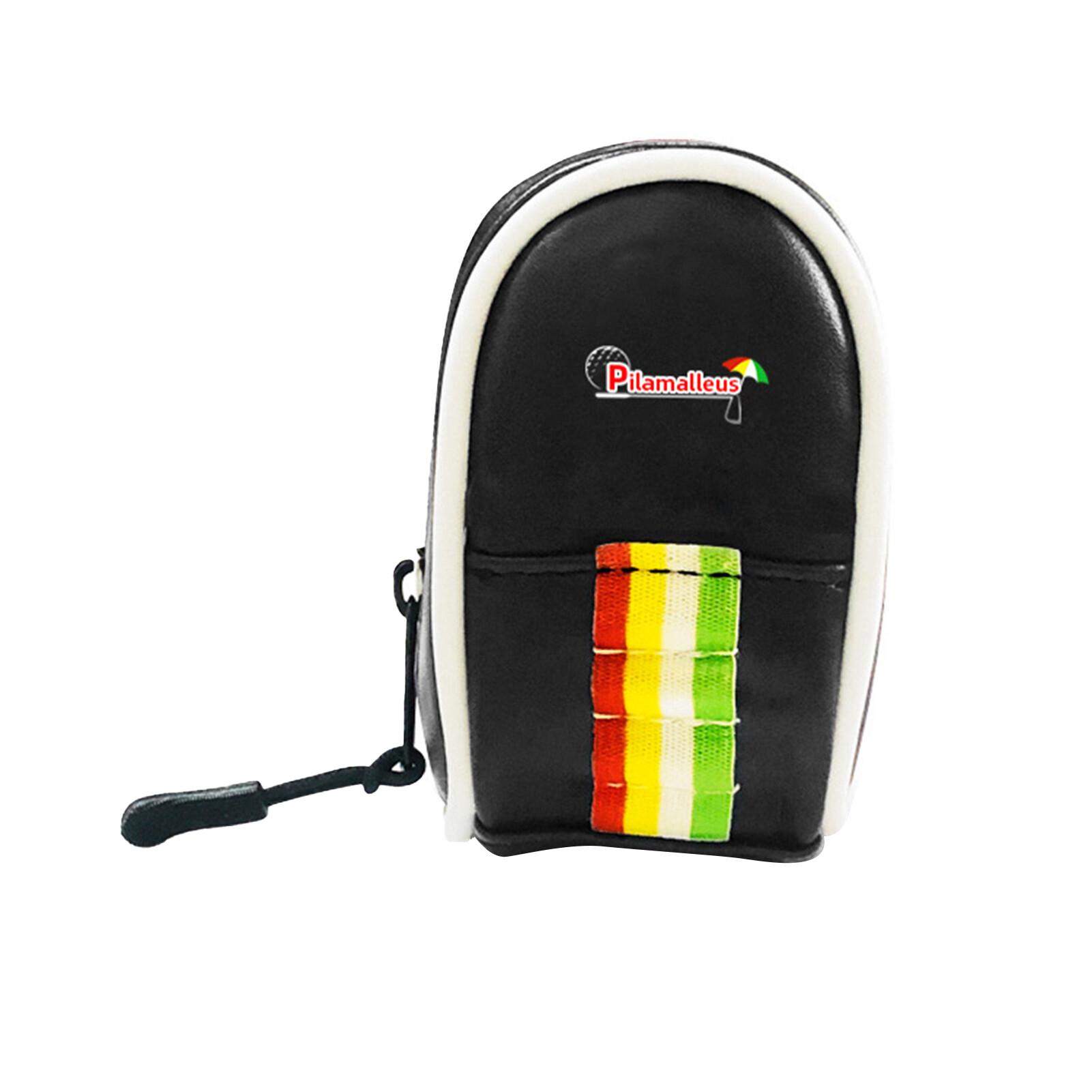 Honrane Useful Golf Ball Storage Bag Anti-oxidation Stylish Accessory Golf Ball Carry Belt Waist Bag for Gathering